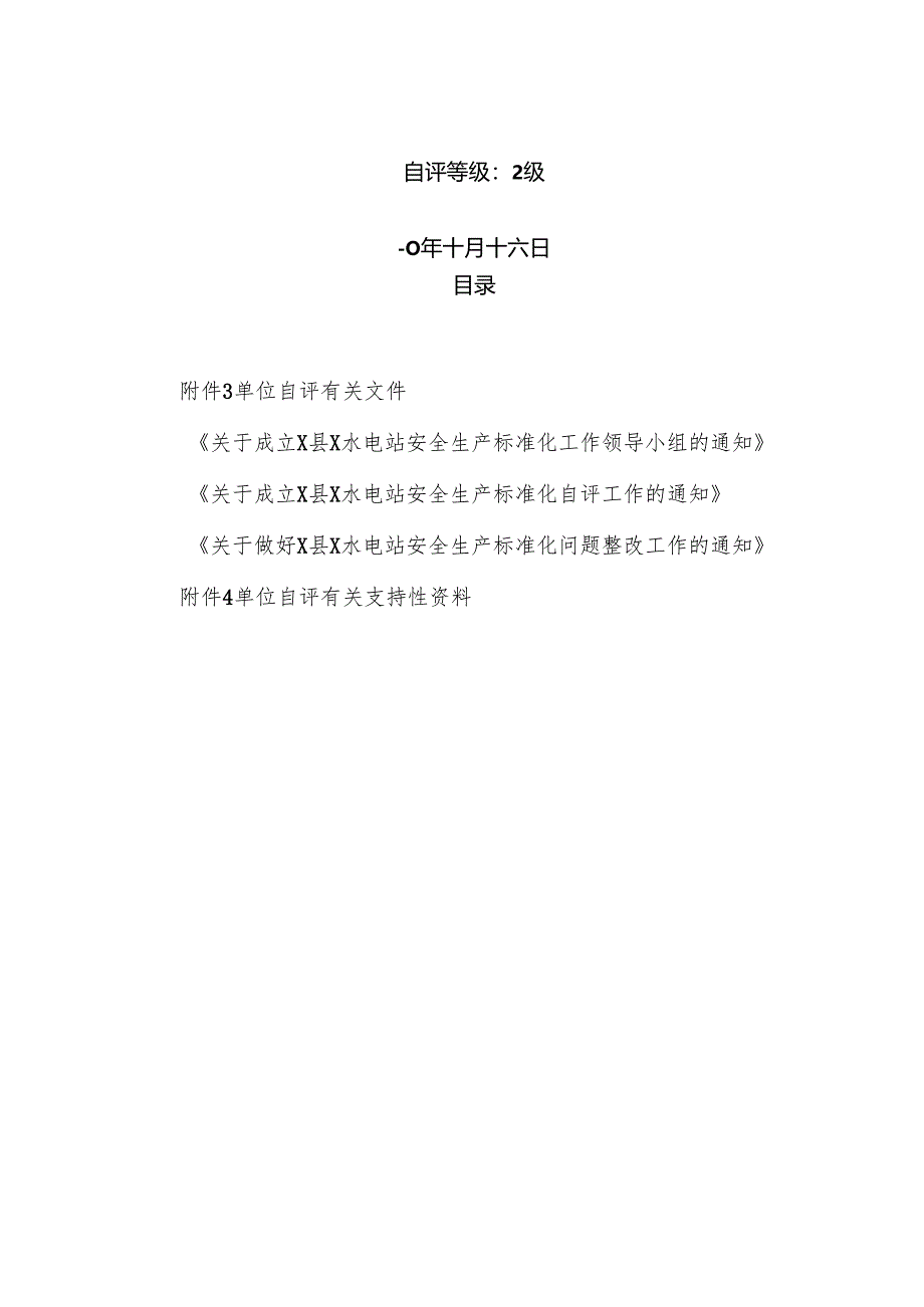 二级安全生产标准化自评报告(整套资料）水电站.docx_第2页