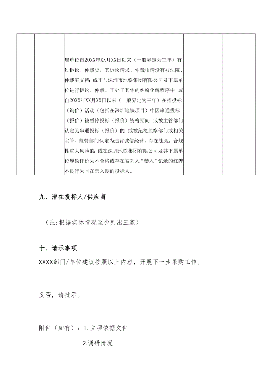 【2024-6-6】【非招标方式】1-关于xxxx项目采购立项的请示（2024年修订）.docx_第3页