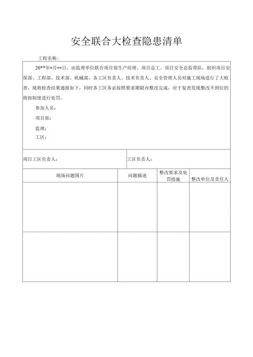 安全检查隐患清单.docx