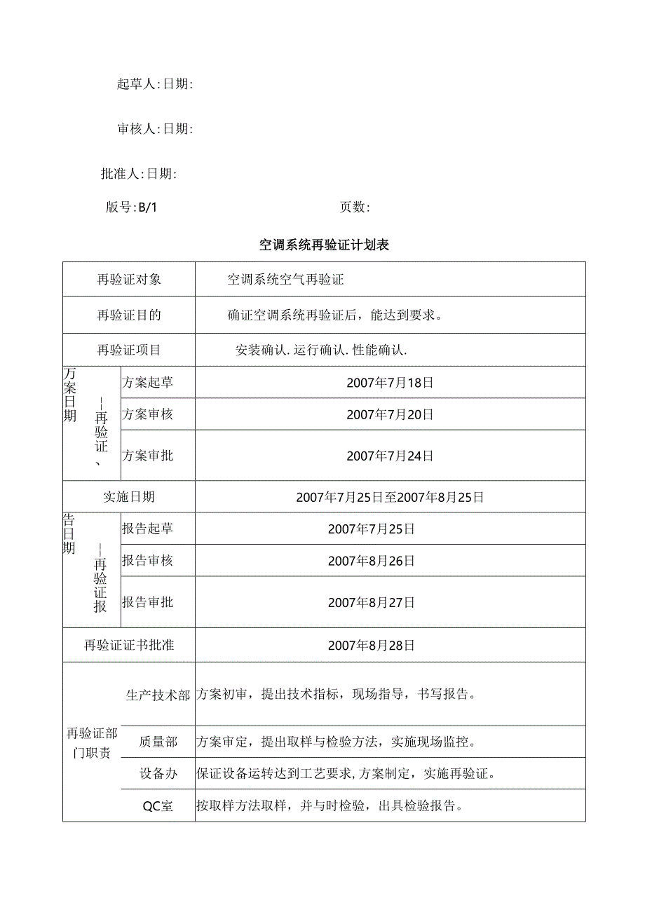 空气净化系统再验证方案及再验证报告..docx_第3页