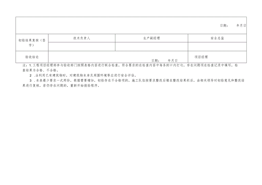 驻地建设临建设施验收表.docx_第3页