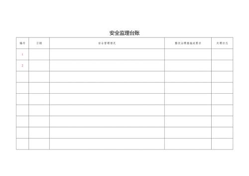 安全监理台账.docx