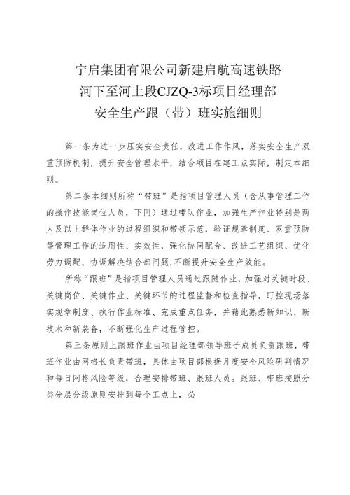 安全生产跟（带）班管理实施细则.docx