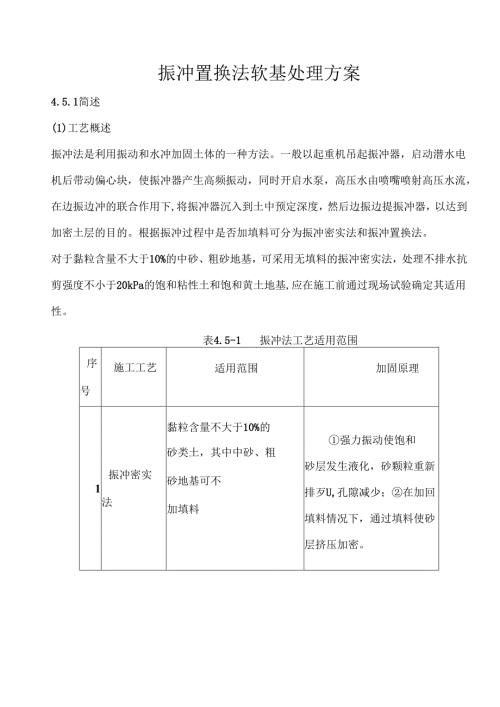振冲置换法软基处理方案.docx