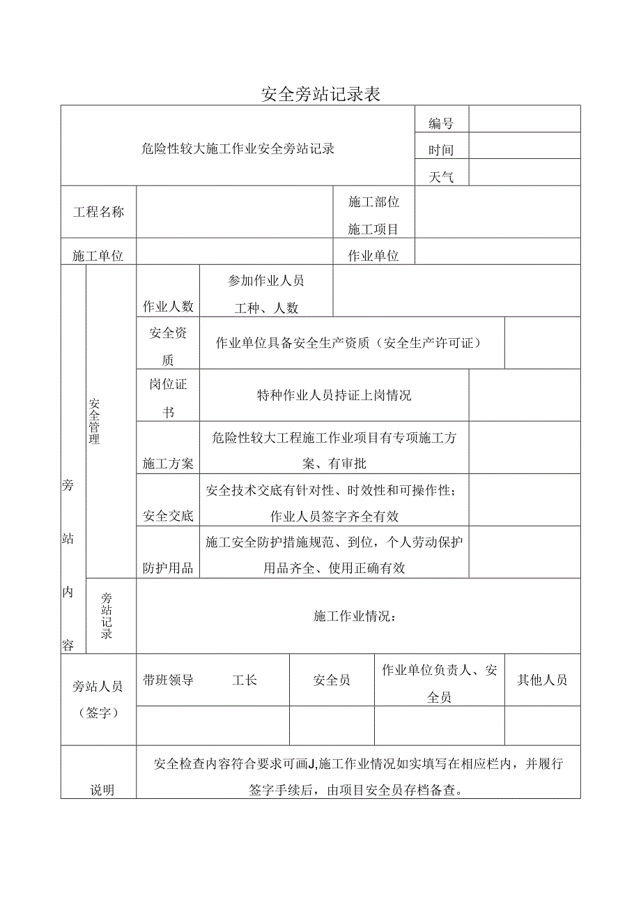 安全旁站记录表.docx_第1页