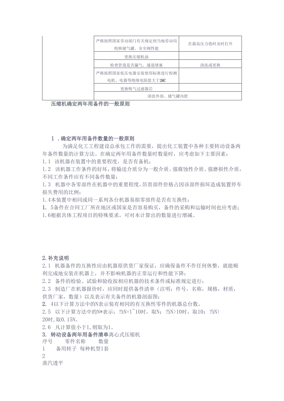 空压机日常维护工作内容.docx_第2页