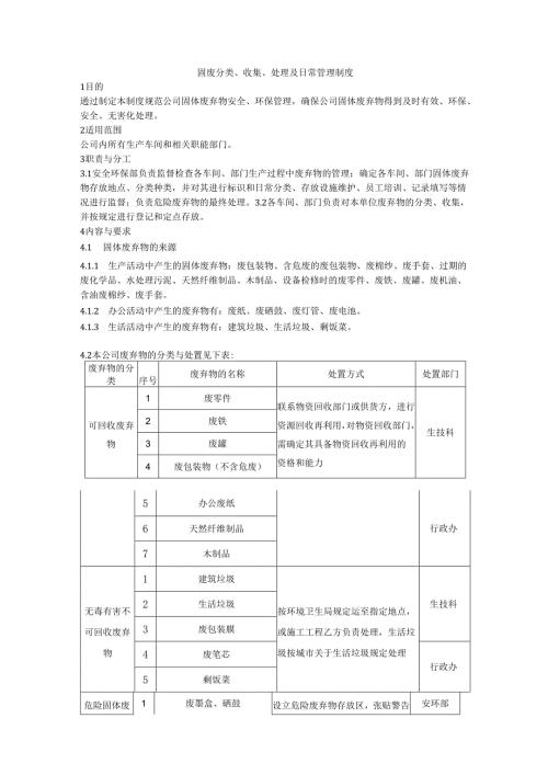 固废日常管理制度.docx
