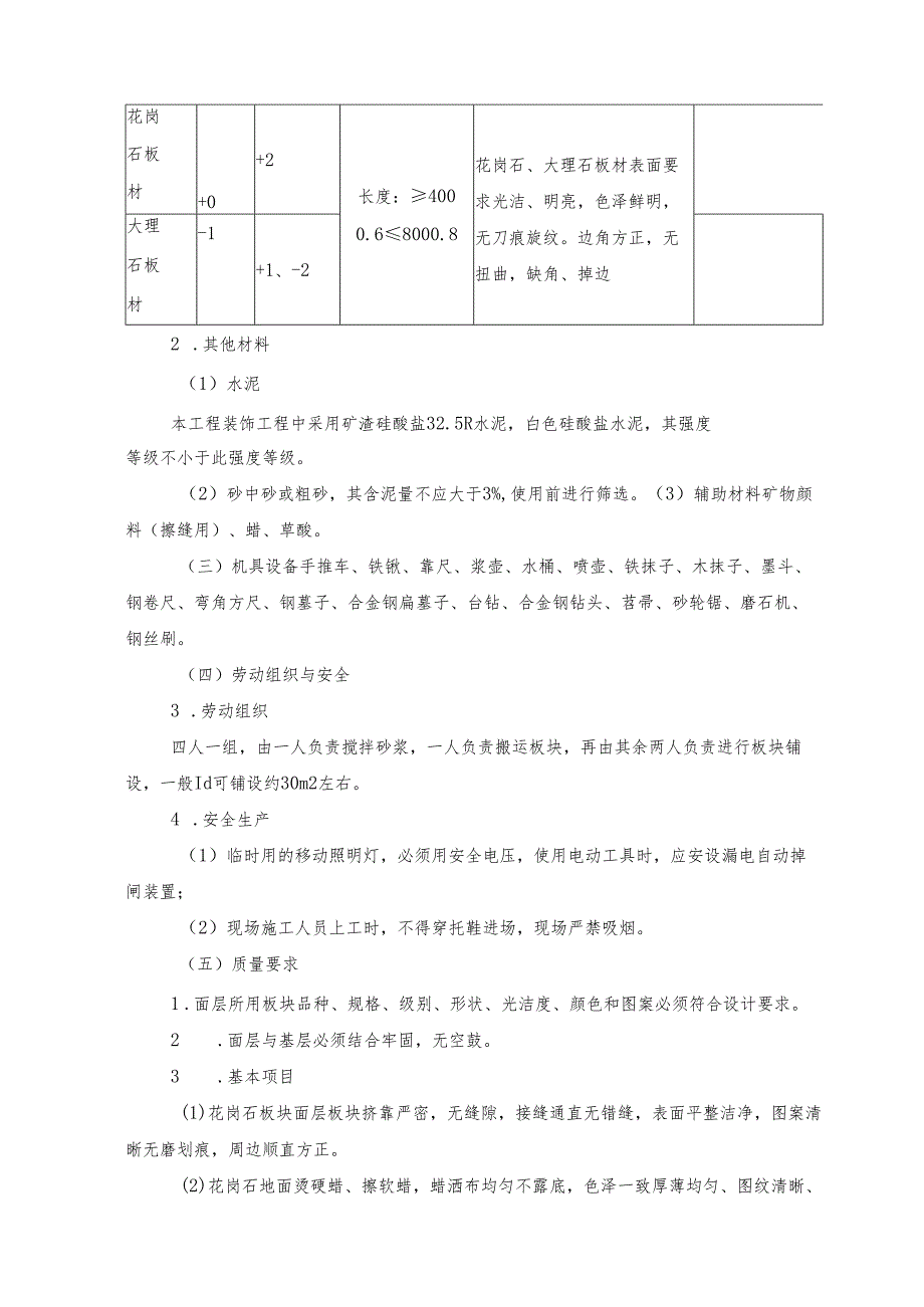 建筑石材饰面工程施工方案.docx_第3页