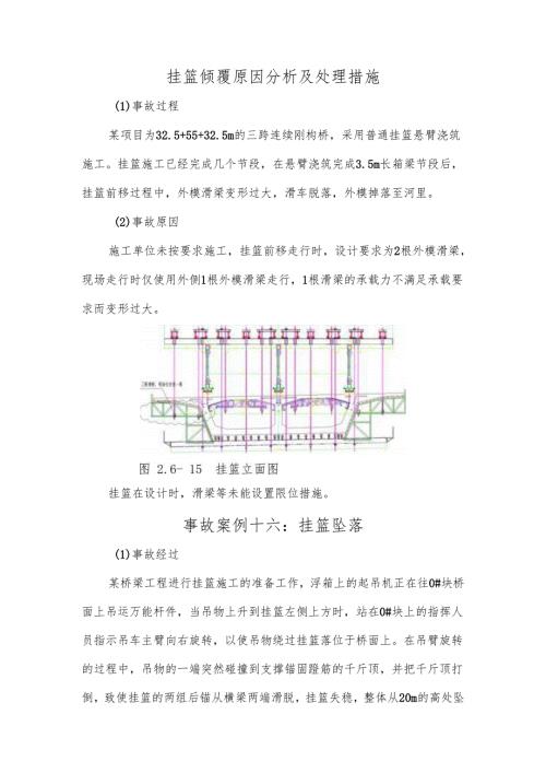 挂篮倾覆原因分析及处理措施.docx