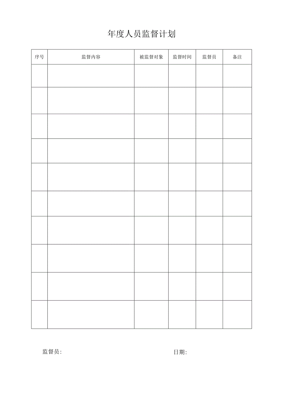 人员监督计划表.docx_第1页