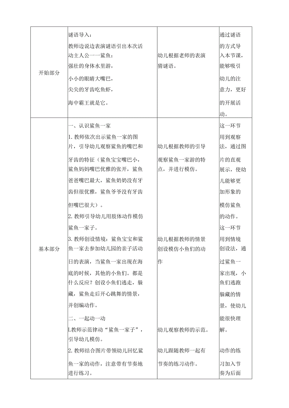 幼儿园小班音乐律动《鲨鱼一家子》教案.docx_第2页
