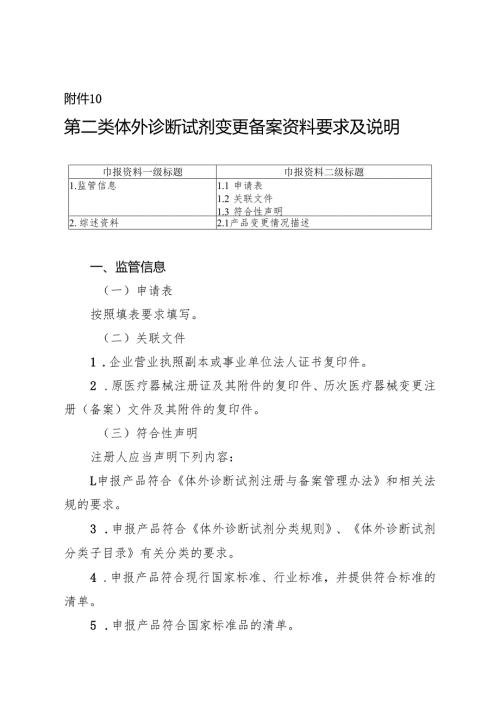 第二类体外诊断试剂变更备案申报资料要求及说明.docx
