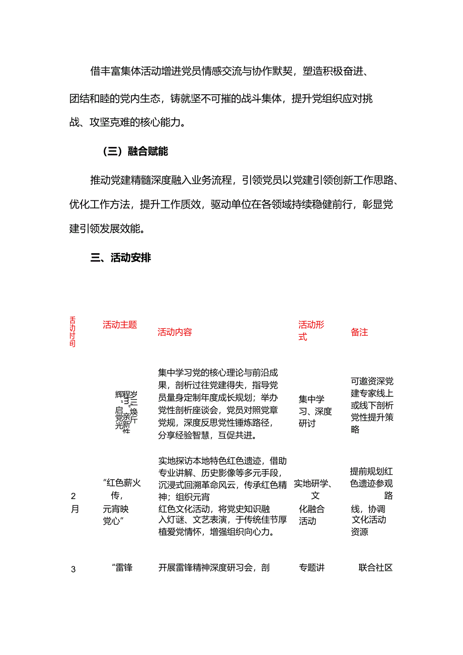 2025党支部1-12月主题党日活动计划（详细版）.docx_第2页