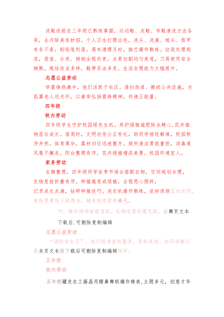 关于X小学1-6年级劳动教育清单方案（最新版）.docx_第3页
