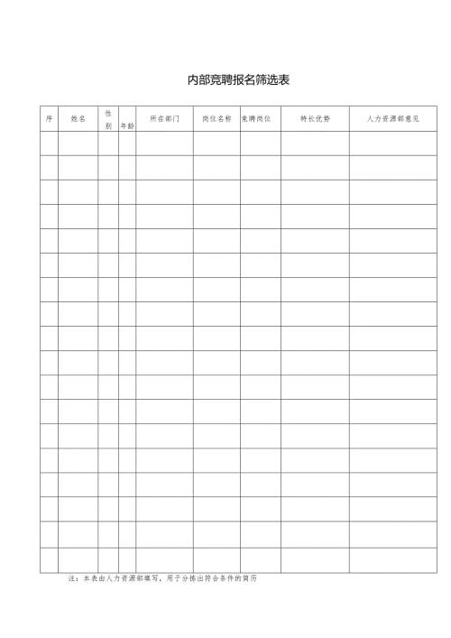 内部竞聘报名筛选表.docx