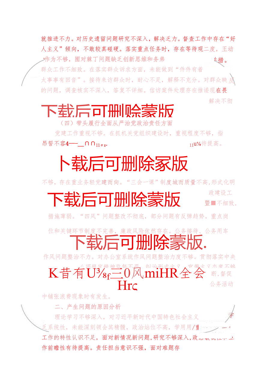 2025年度民主生活会个人对照检查材料.docx_第3页