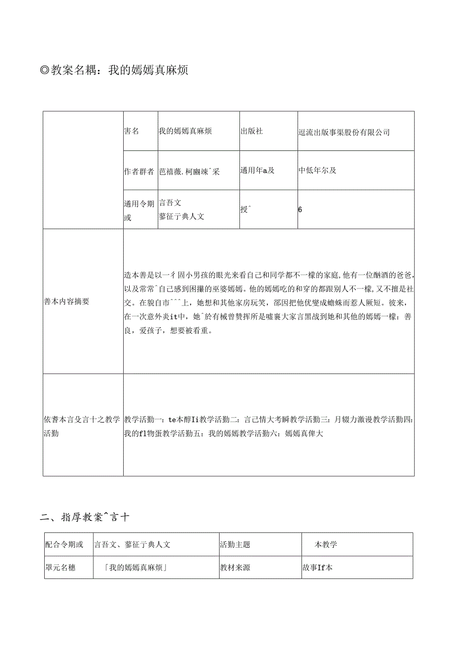 我的媽媽真麻煩.docx_第1页