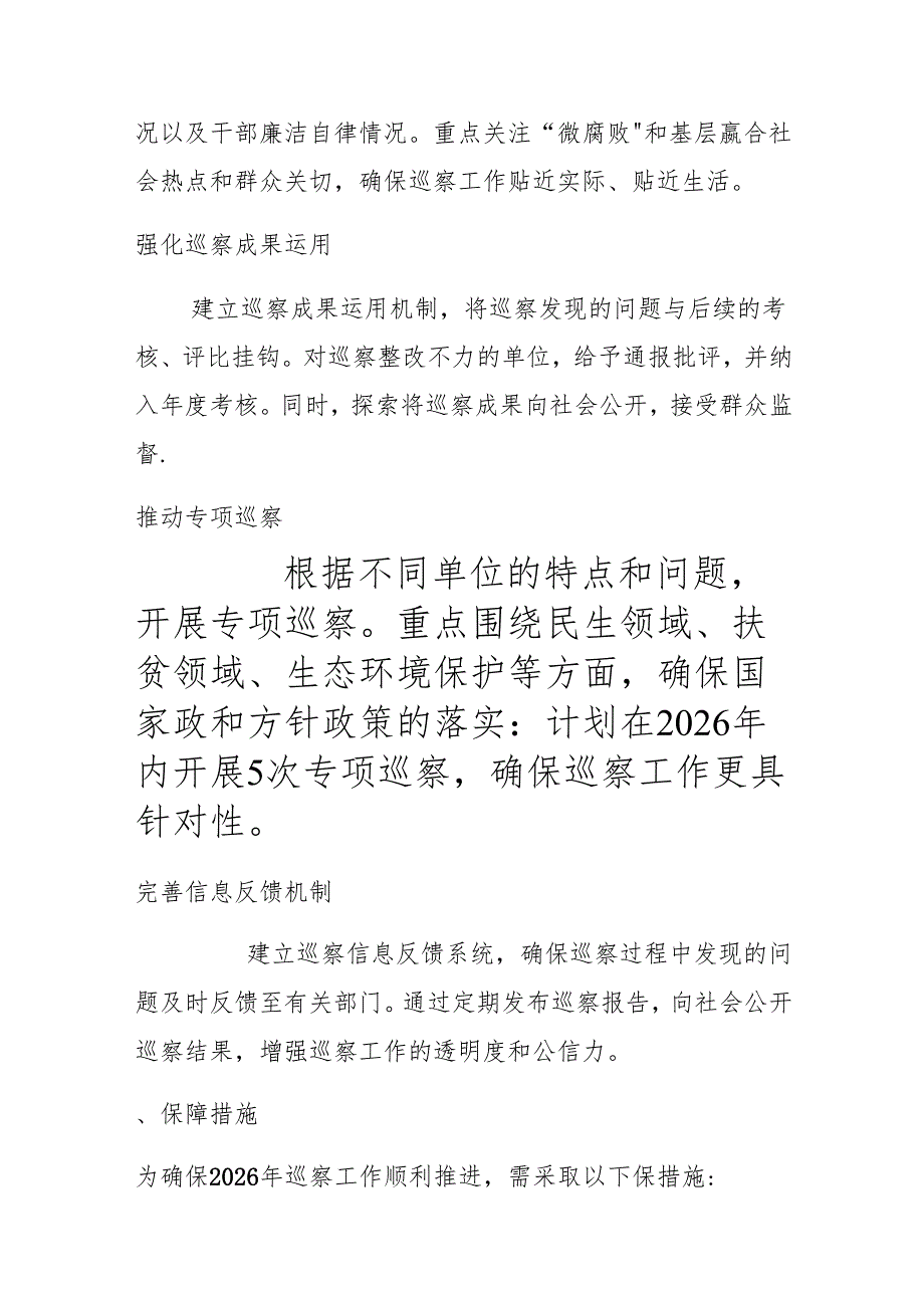 2025年巡察工作总结及2025年计划.docx_第3页