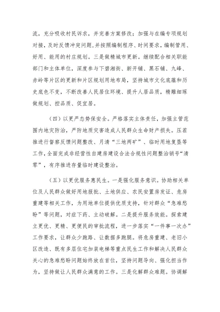 XX市自然资源和规划局XX分局2025年工作计划.docx_第3页