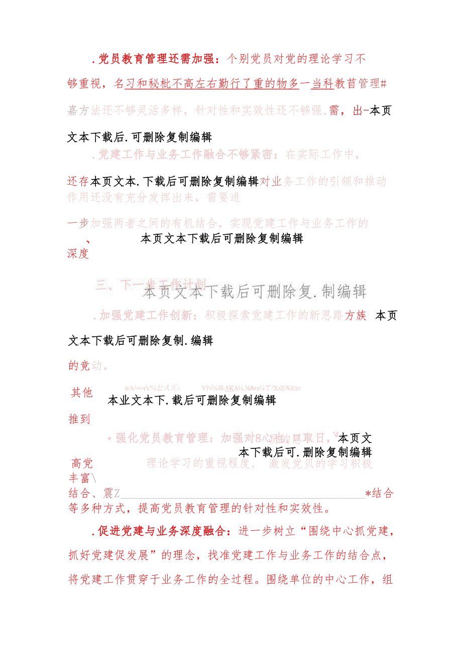 2024党支部书记个人述职报告（精选）.docx_第3页