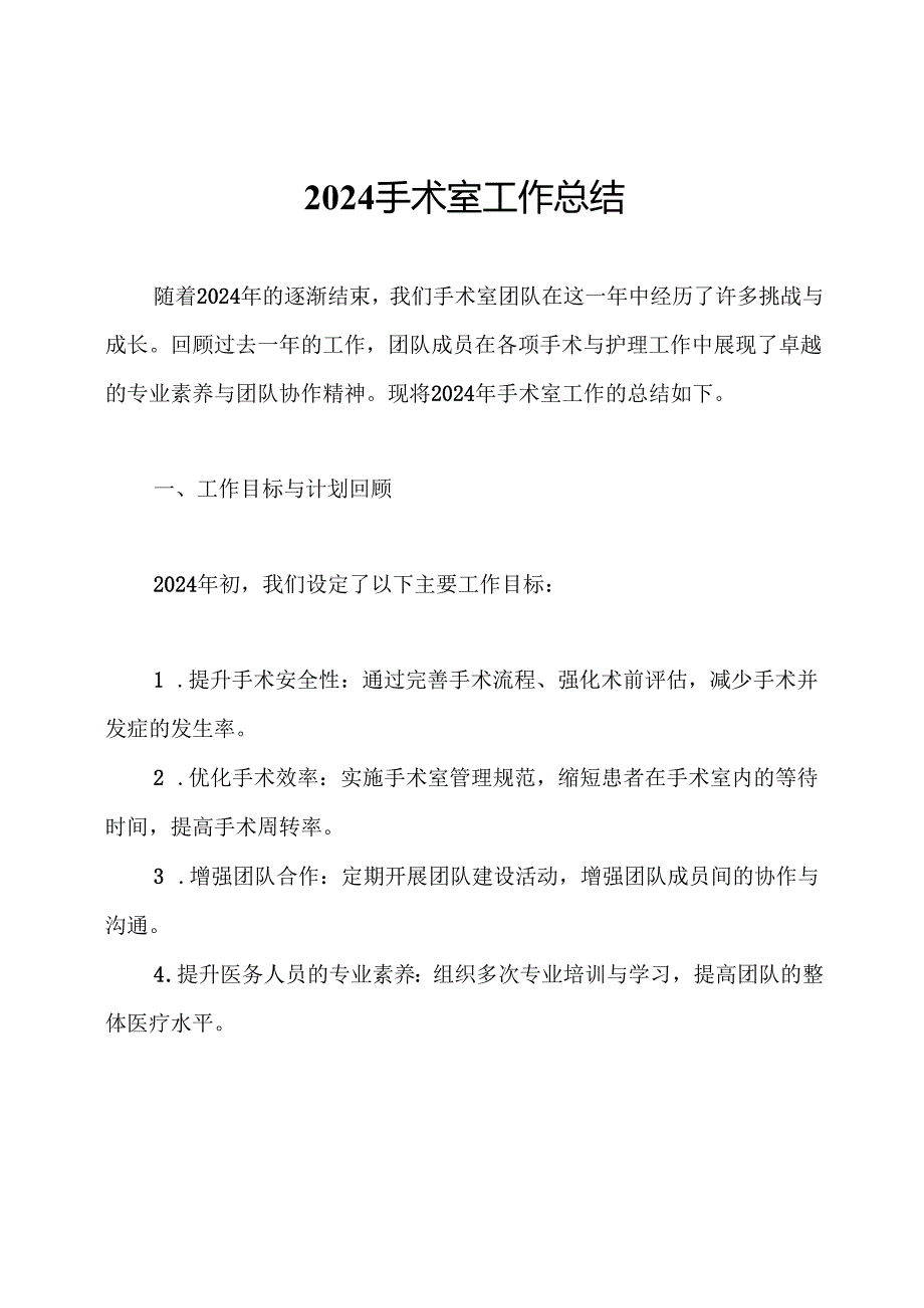 2024手术室工作总结.docx_第1页