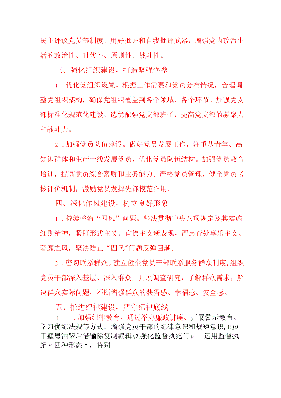 2025 年党建工作计划（最新版）.docx_第3页