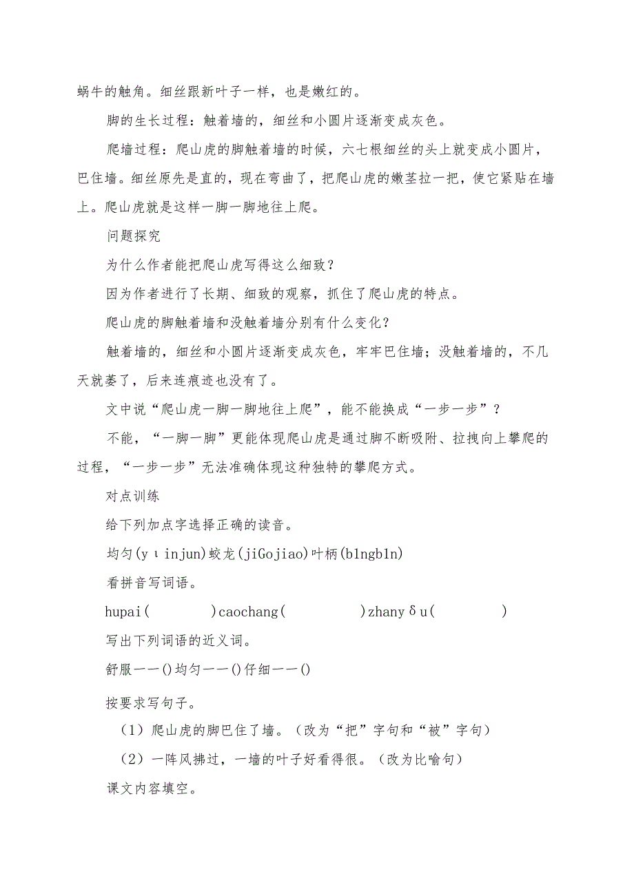 《爬山虎的脚》学习资料汇总.docx_第2页