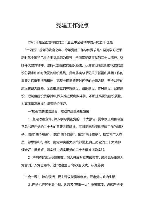 党建工作要点.docx