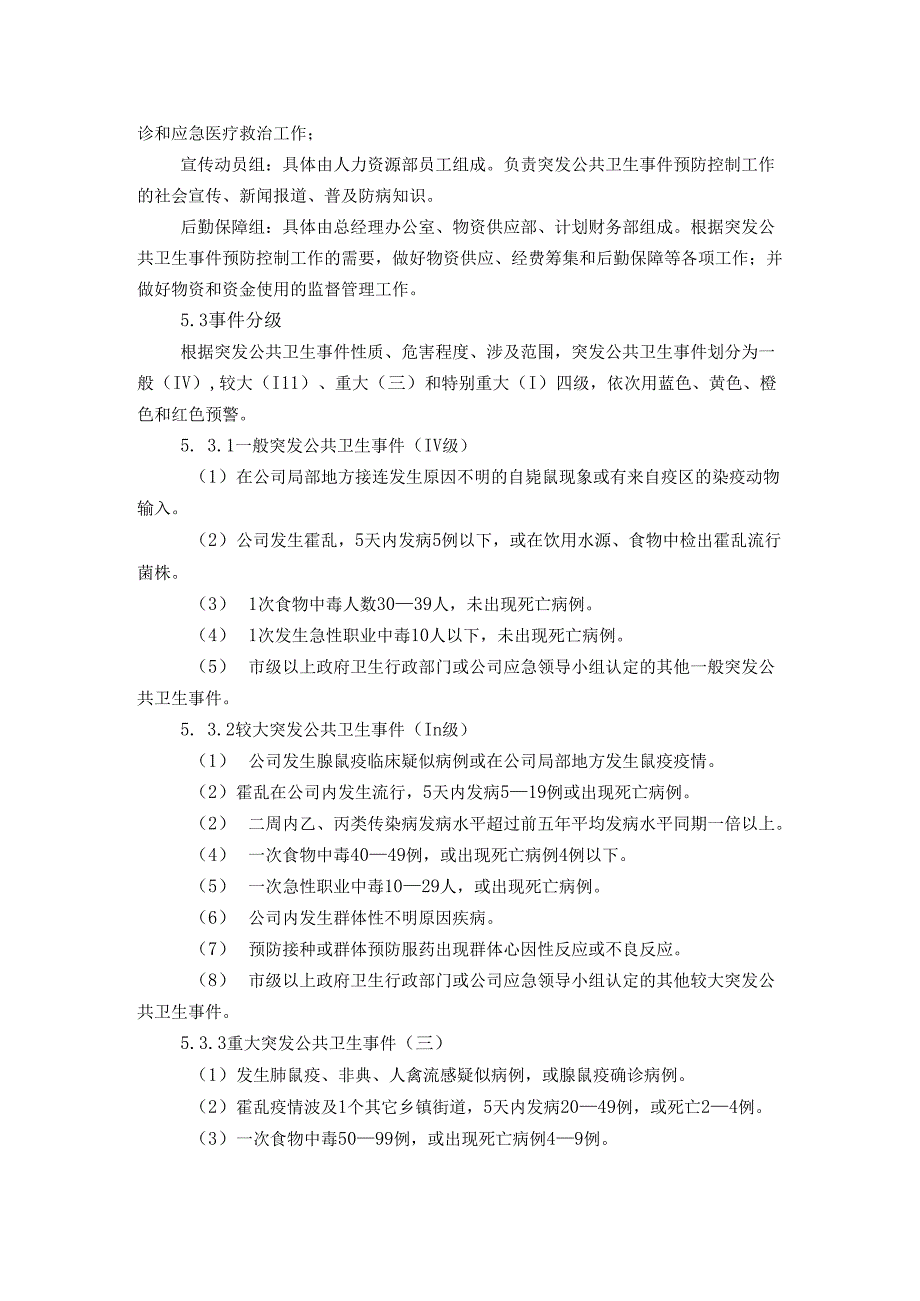 公司突发公共卫生事件预案制定.docx_第3页