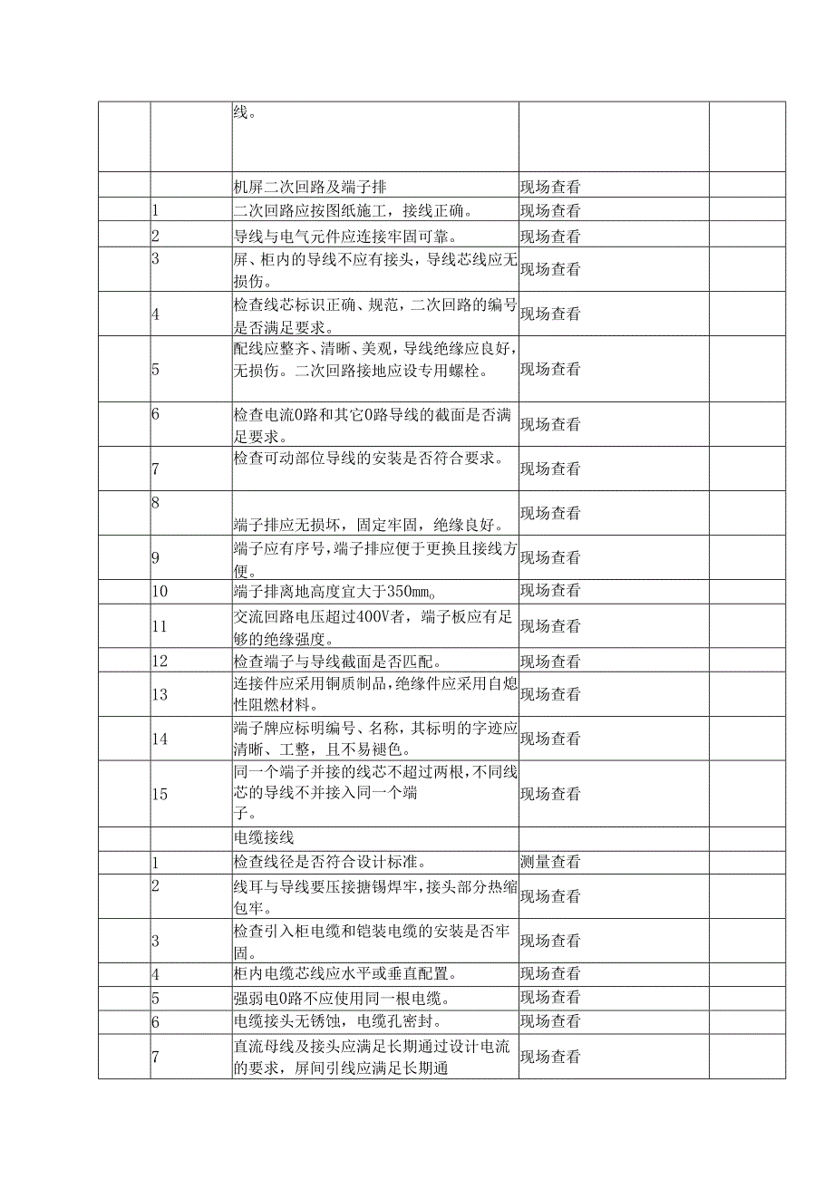 电动车充电桩验收表现场验收及检查项目.docx_第2页