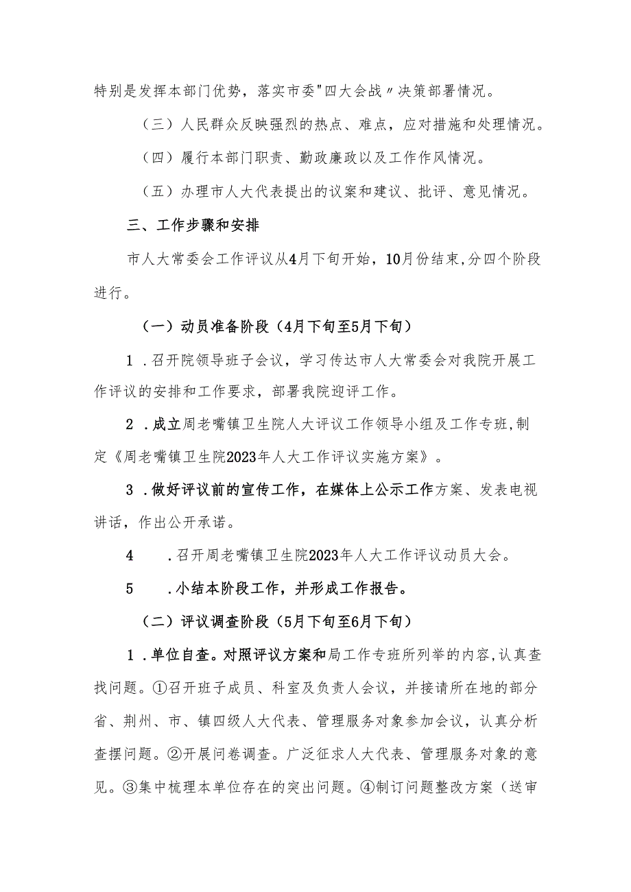 卫生院人大工作评议实施方案.docx_第2页