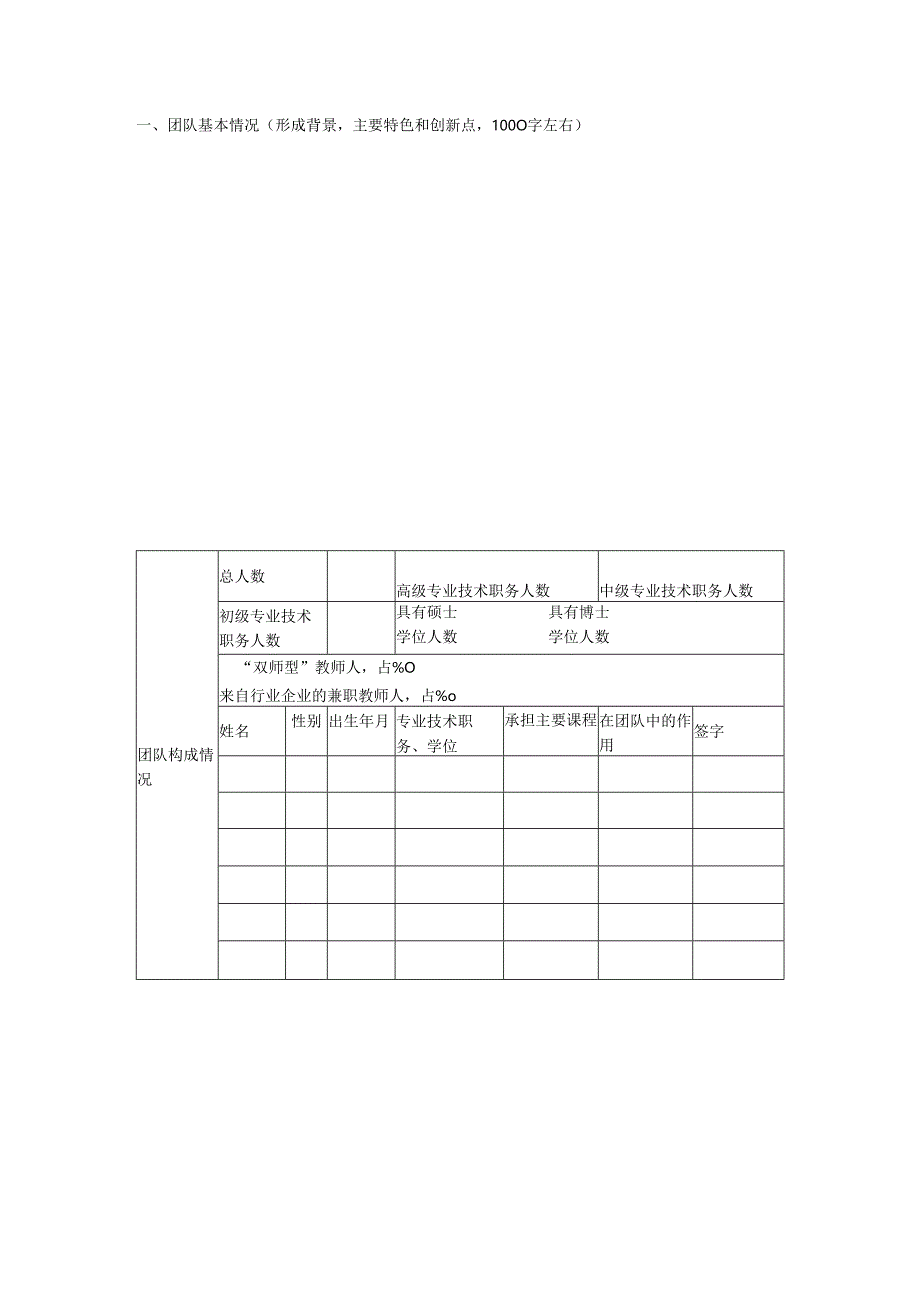 学校教学团队培育项目推荐表.docx_第2页