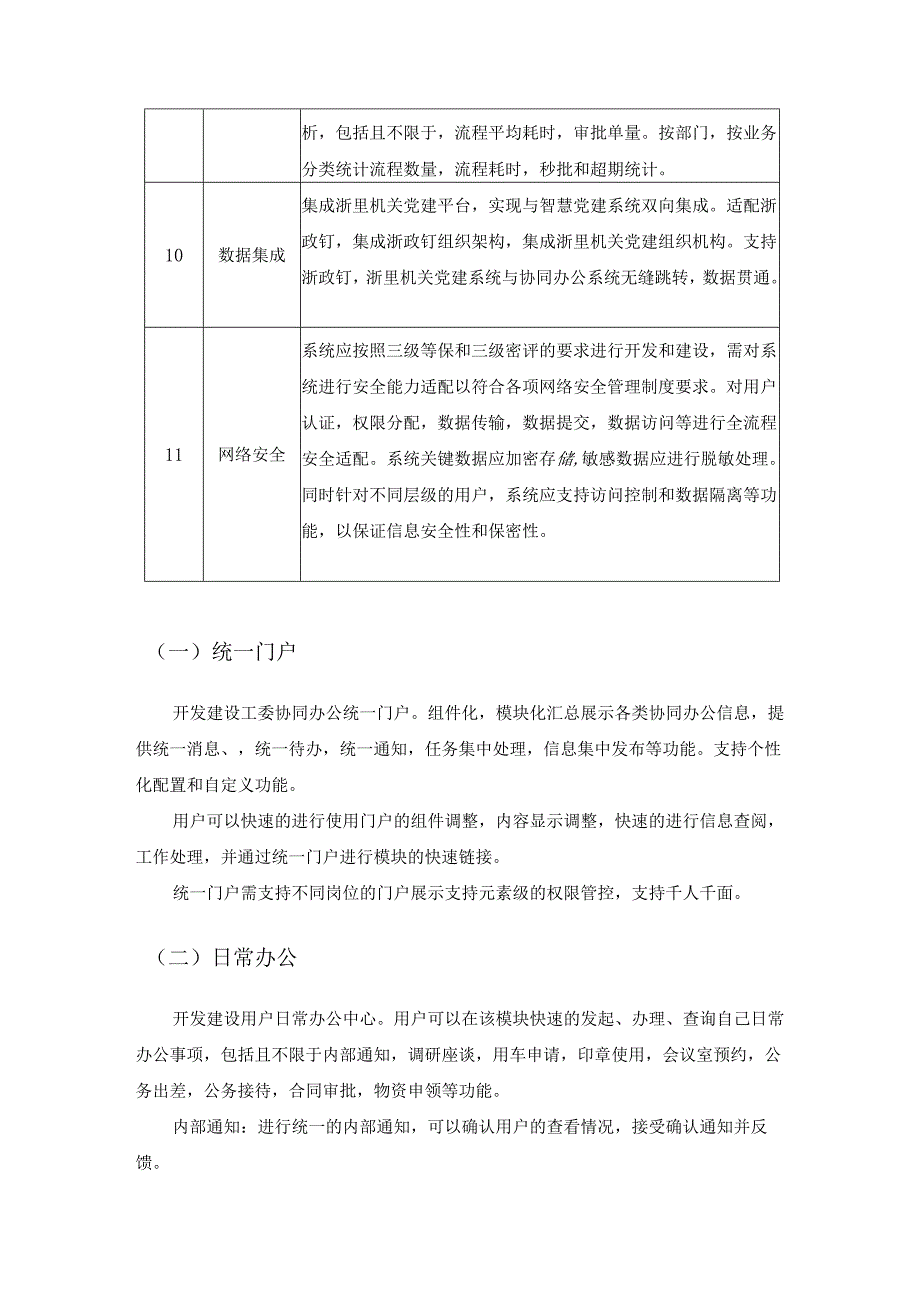 省直机关工委协同办公应用建设项目需求说明.docx_第3页