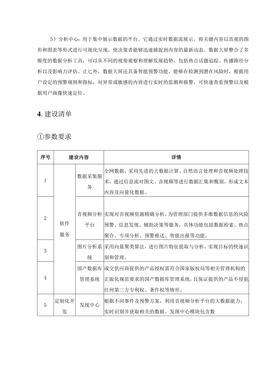舆情预警数字化应用——XX市XX系统建设要求.docx_第2页