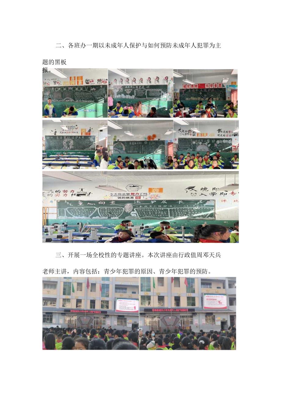 与法“童”行、护航少年成长—喜德县城关小学开展未成年人保护及预防未成年人犯罪主题活动学习简报.docx_第3页