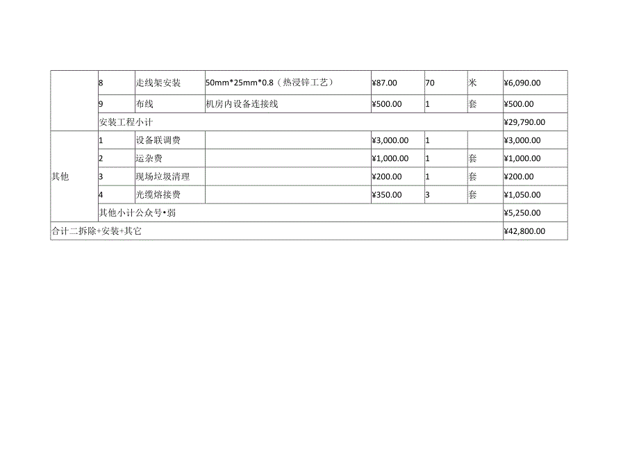 监控项目整体搬迁报价单.docx_第2页