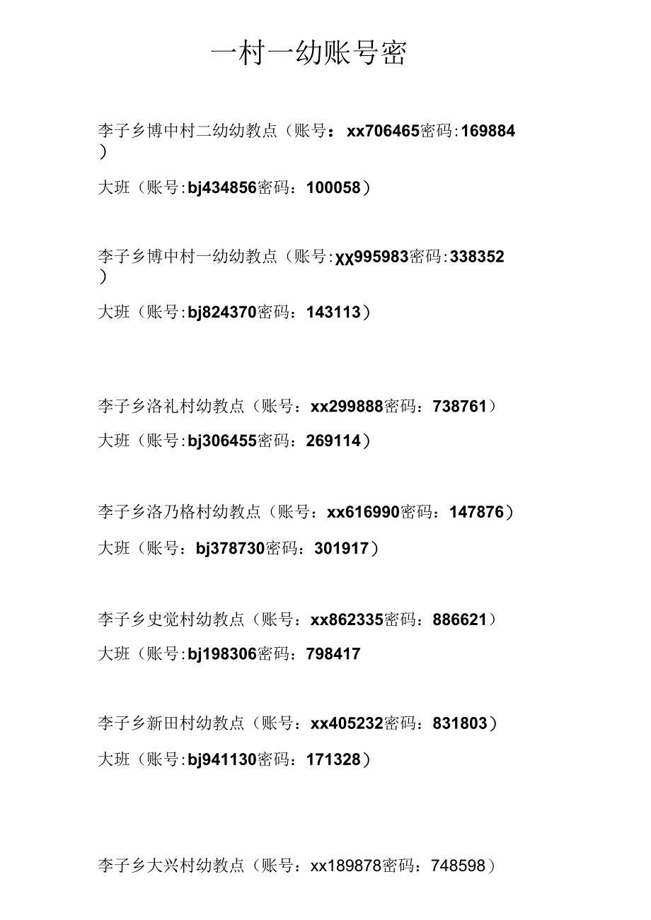 一村一幼账号密码.docx_第1页