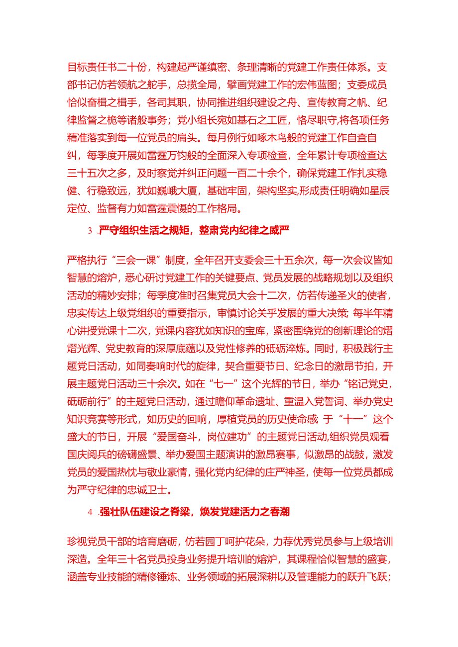 2025关于党支部书记抓党建述职报告（精编）.docx_第2页