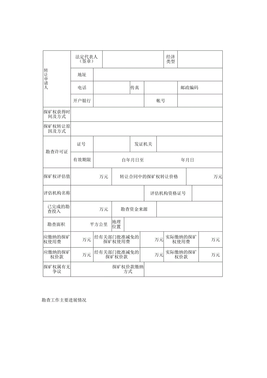 合肥市探矿权转让申请书.docx_第3页