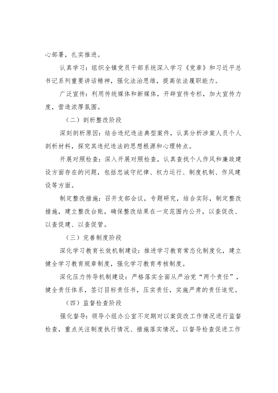 某某镇纪委推进以案促改制度化常态化工作方案.docx_第3页