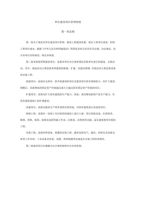 项目建设管理制度.docx
