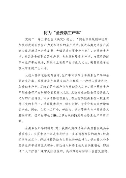 何为“全要素生产率”.docx