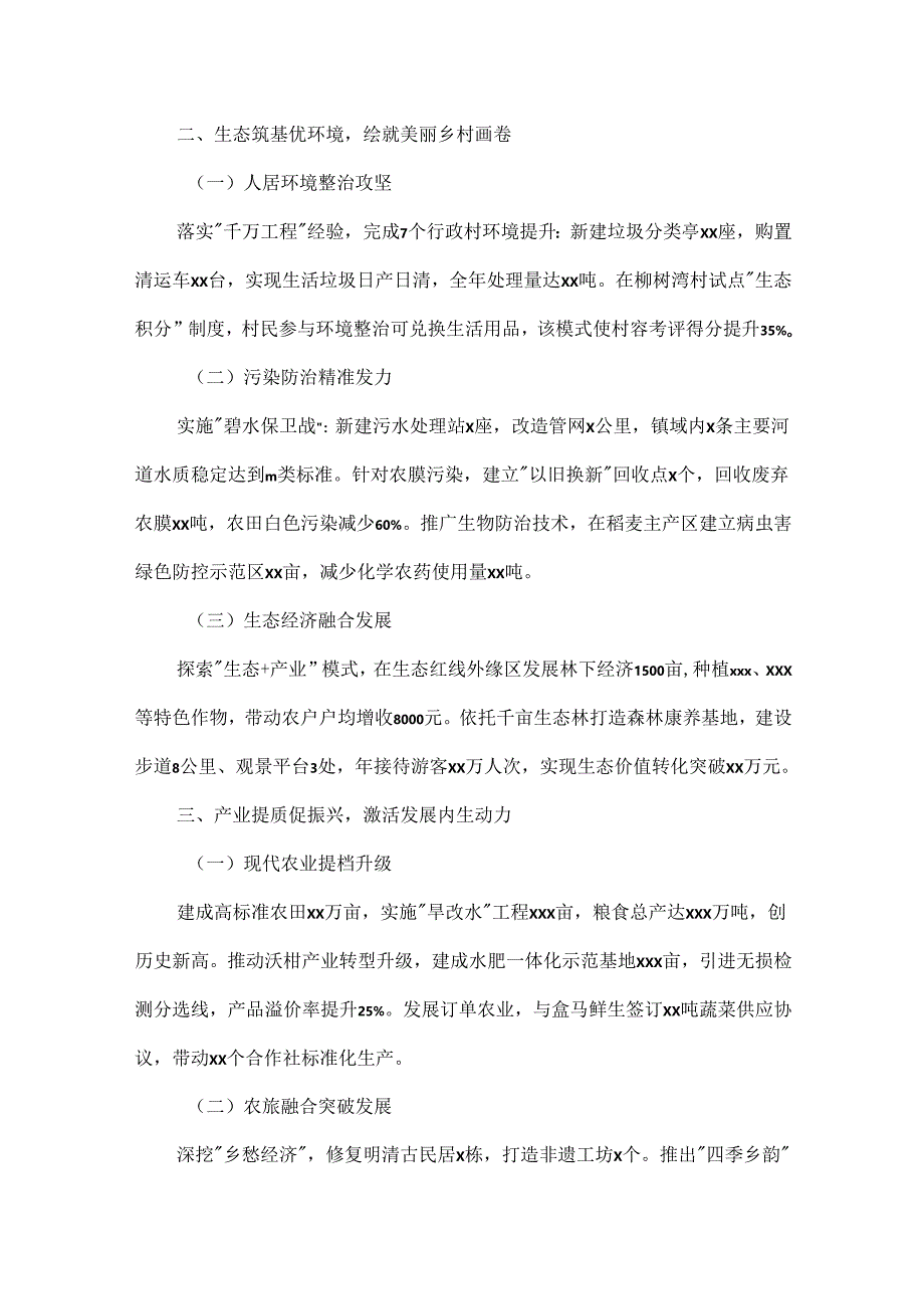 2024年度xx镇乡村建设综合保障中心述职报告.docx_第2页