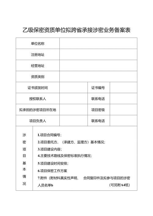 涉密信息系统集成资质单位 - zj.docx