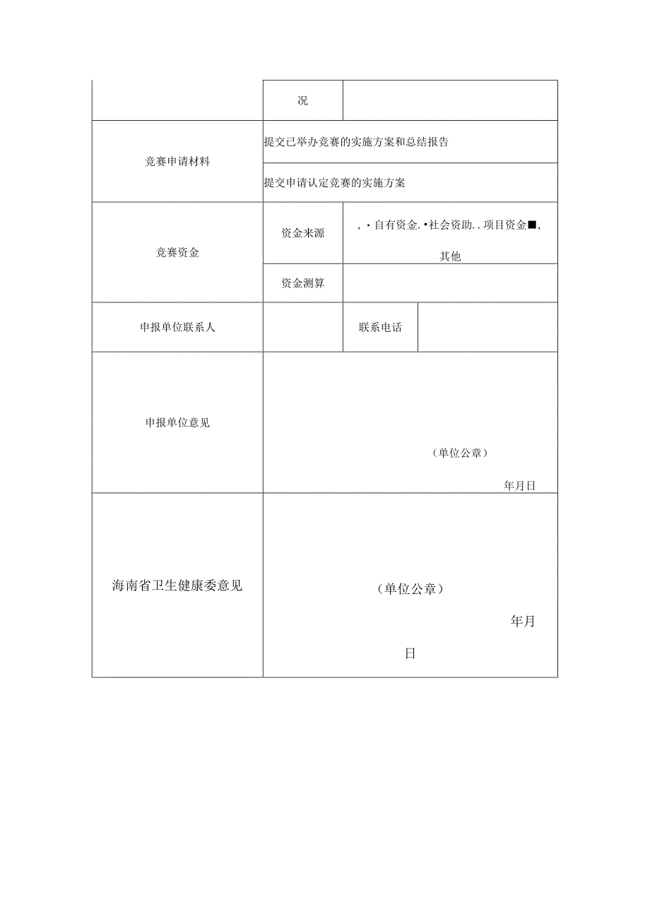 海南省卫生健康行业职业技能竞赛认定申请表.docx_第2页