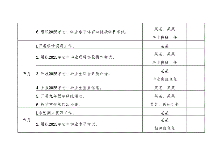 中学教务处2024至2025学年第二学期教学工作计划.docx_第3页