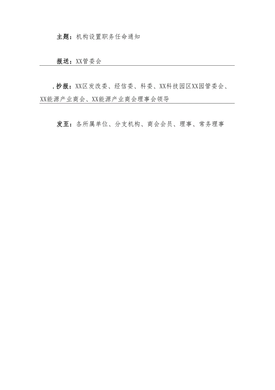 关于XX能源产业商会相应机构及人员职务任命的通知（2025年）.docx_第3页