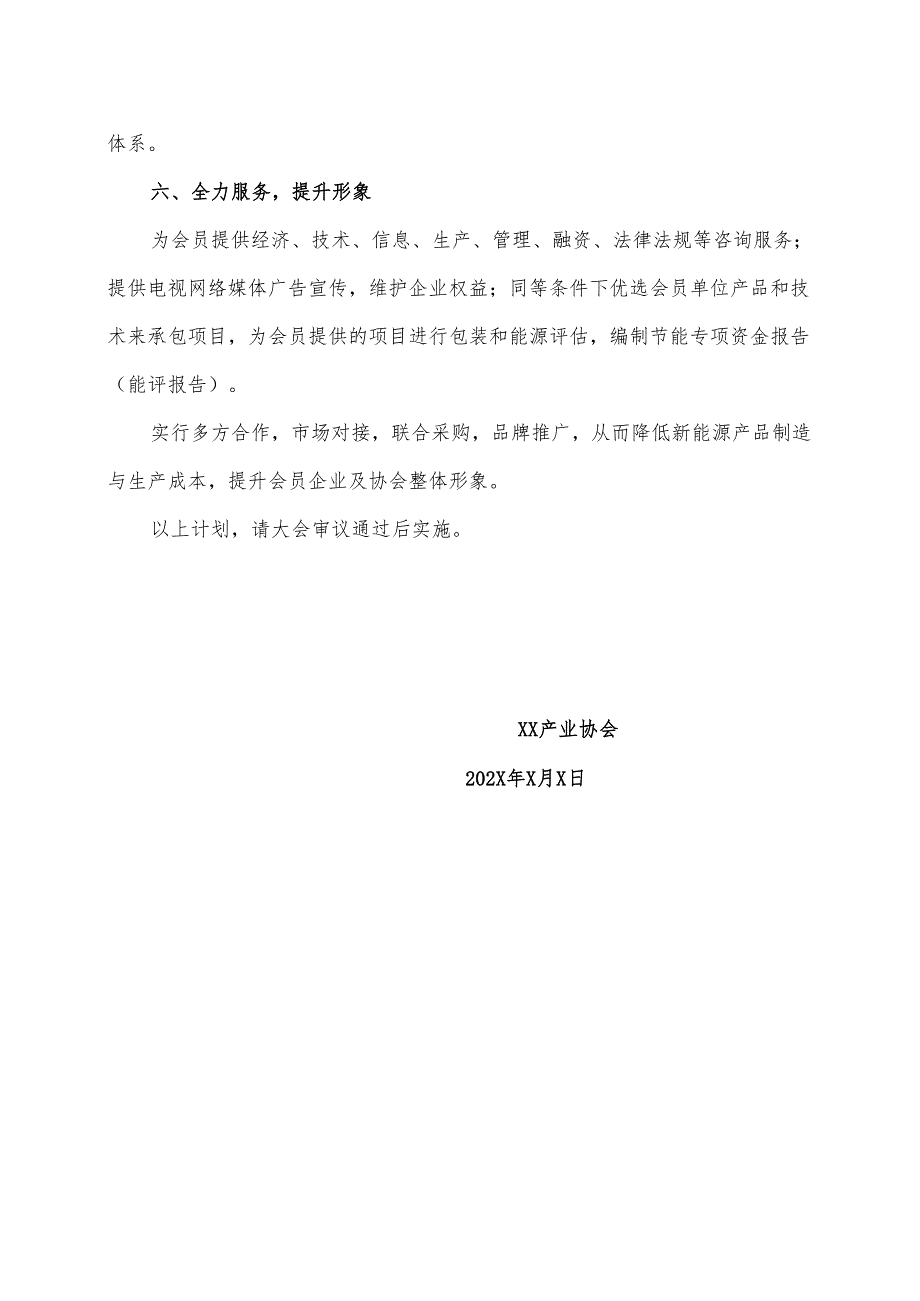 XX产业协会202X年度工作计划（2025年）.docx_第3页