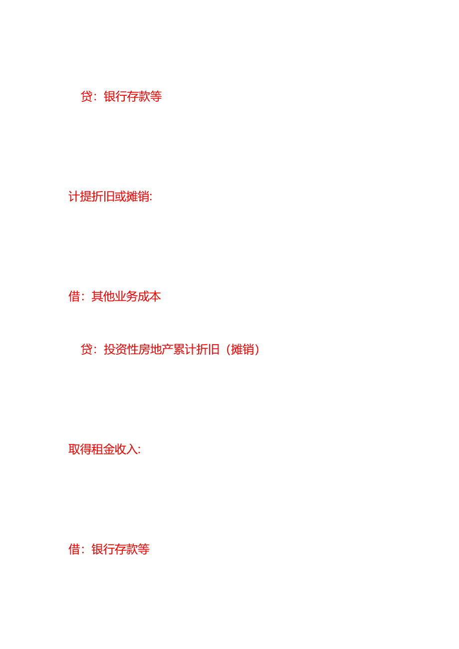 做账实操-投资性房地产的会计处理分录.docx_第2页