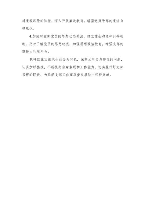 2024年度组织生活个人检查材料 8篇.docx